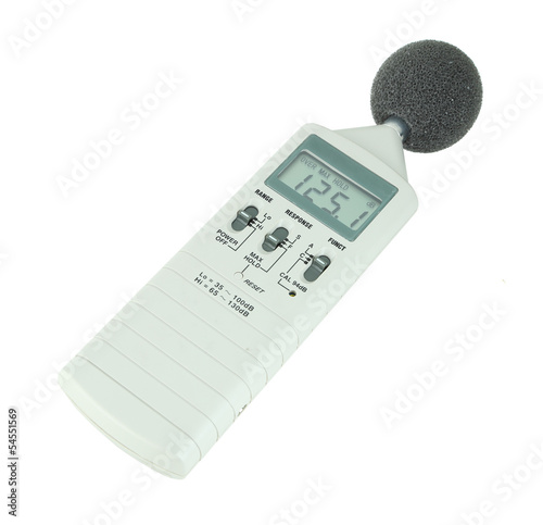 Plakat sound level meter