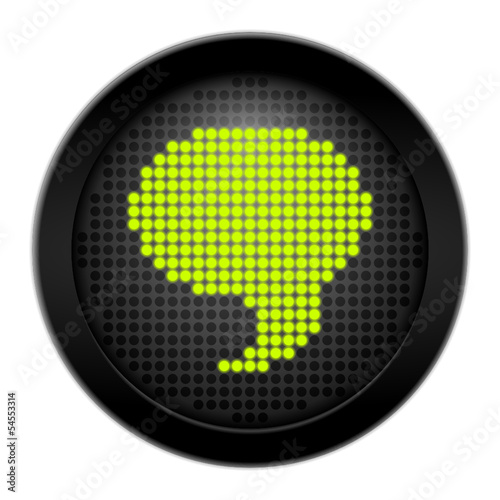 button led sprechblase I