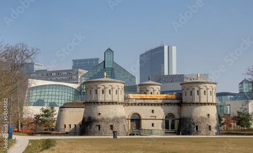 immeubles du plateau du kirchberg