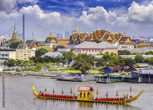 Landscape of Thai's king palace #54557774