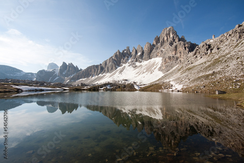 laghi dei piani e Monte Paterno  Dolomiti 