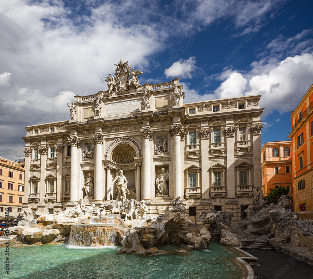 Fountain di Trevi. Rome. Italy.
