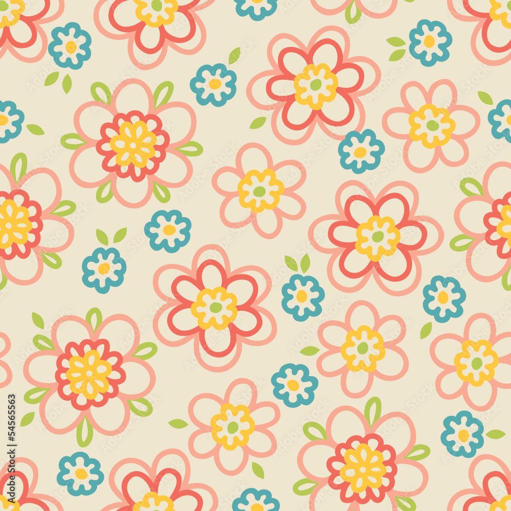 Floral seamless pattern