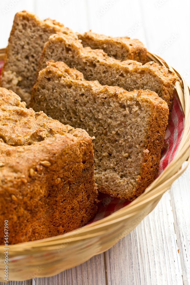 homemade whole wheat bread