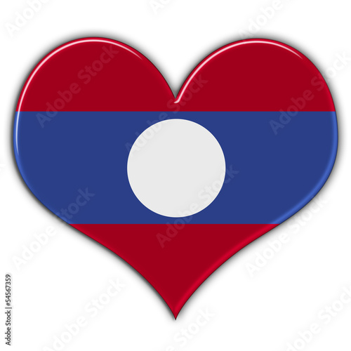 Coração com a bandeira do Laos Free Download Coração com a bandeira do Laos - GFXLoad