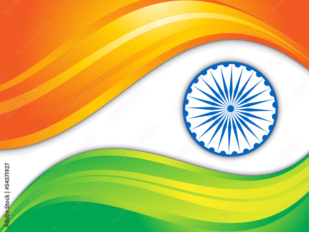 Abstract Painted Indian Flag Colors Background India Freedom Celebration  Background Stock Photo  Download Image Now  iStock