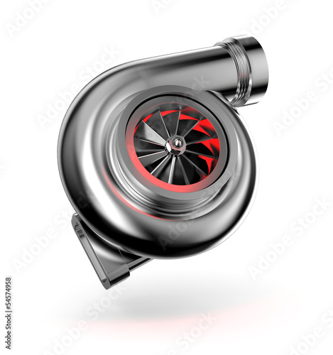 Turbocharger. Turbine for auto photo