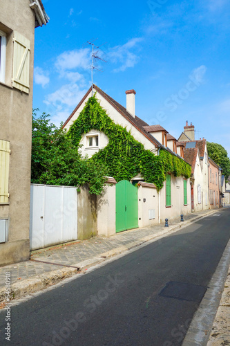 beautiful antique city building