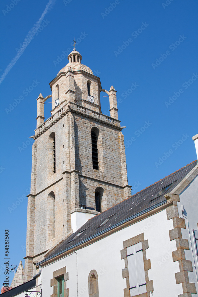 L'église saint Guénolé et la chapelle de Batz sur mer