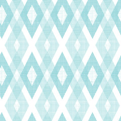 Wandcirkels Kantoor Pastelblauw ikat patroon met ruiten  © Oksancia