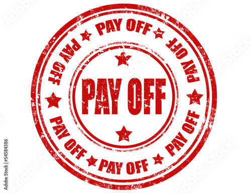 Pay off-stamp