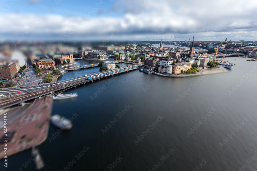 Stockholm miniature Panorama