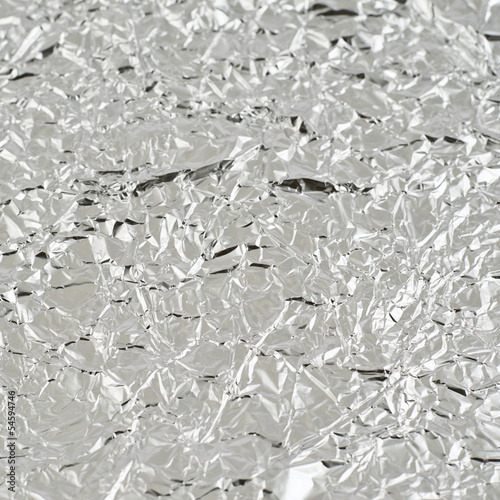Aluminum foil texture background