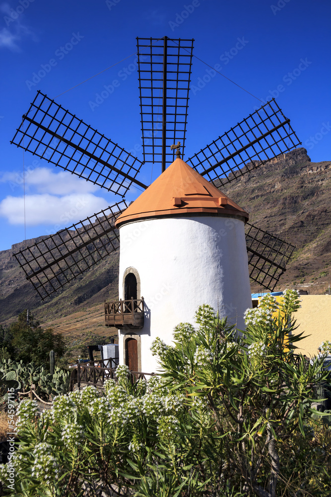 Windmühle auf Gran Canaria