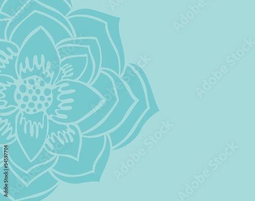 water lily , wedding card design, India