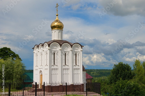 Chapel of fallen soldiers in Maloyaroslavets photo