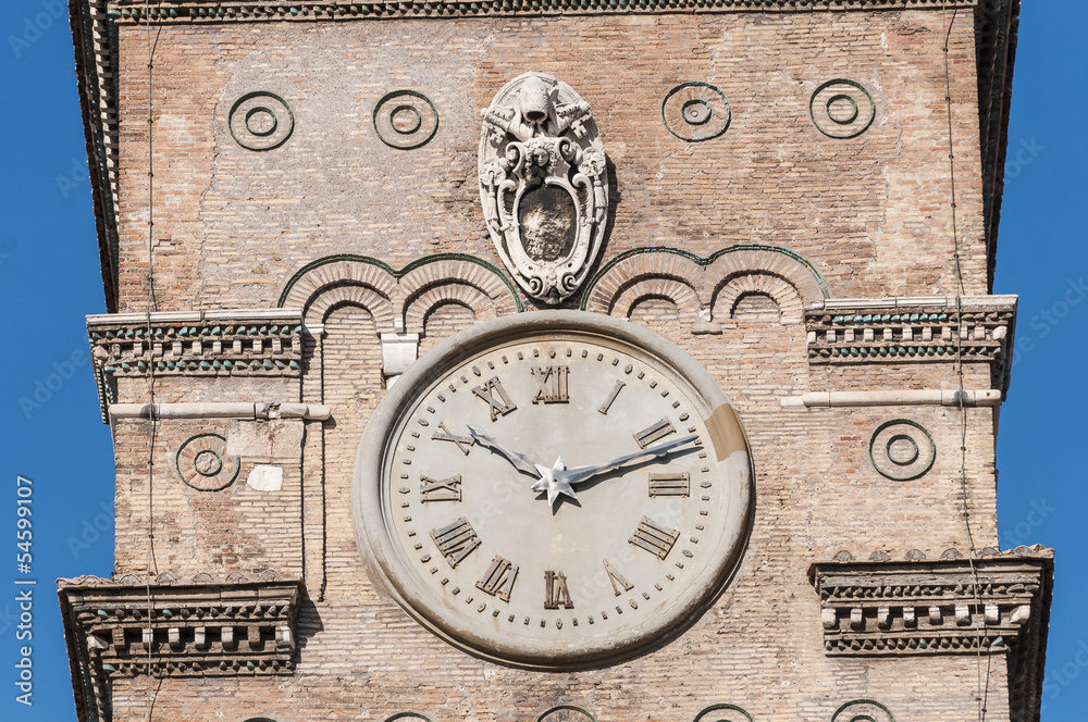 The Papal Basilica of Saint Mary Major in Rome, Italy. The Papal Basilica of Saint Mary Major in Rome, Italy.