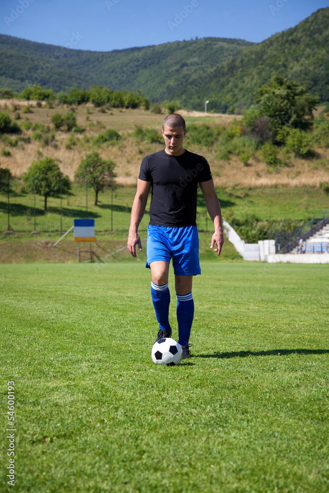Obraz premium Soccer player