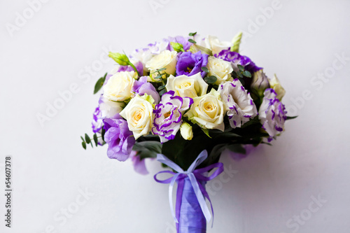 bouquet of beautiful wedding flowers