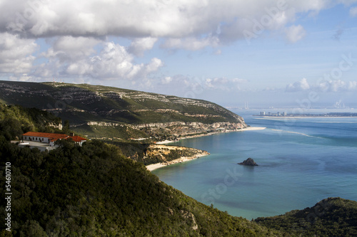 Fototapeta Naklejka Na Ścianę i Meble -  Landscape of National park of Arrabida in Portugal