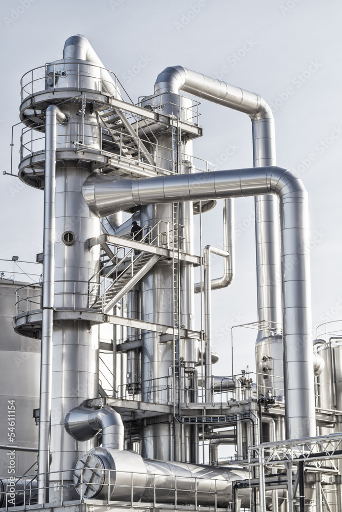 oil refinery shiny tubes oil refinery shiny tubes