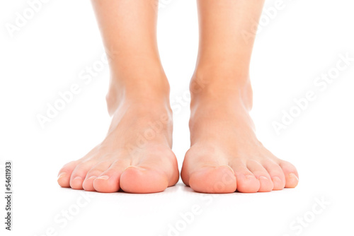Woman legs isolated