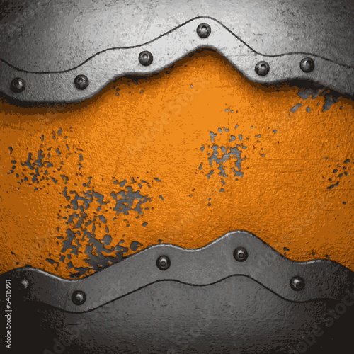 Old metal background