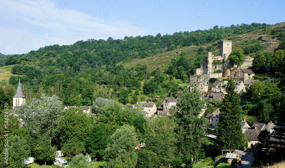 Belcastel, vallée de l'Aveyron