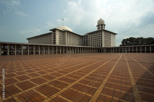 istiqlal mosque, jakarta, indonesia photo