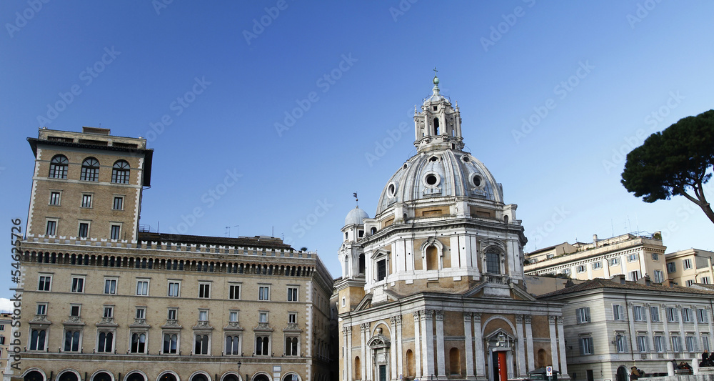 Fototapeta premium Church Santa Maria di Loreto