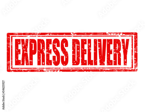Express delivery-stamp