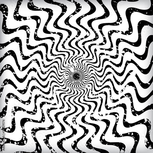 grunge spiral background. Vector illustration.