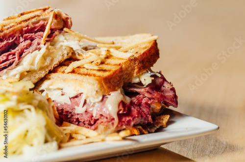 Corned Beef and Pastrami Sandwich