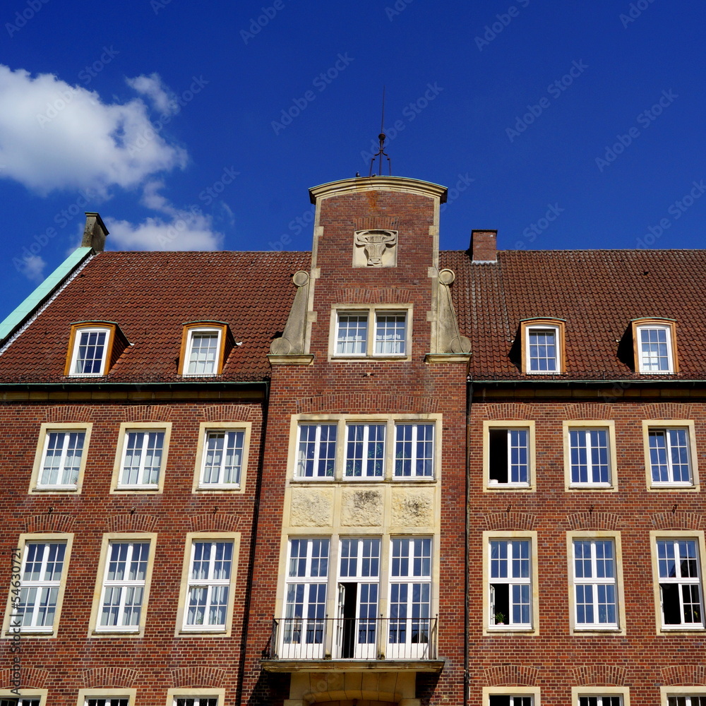 Obraz premium Rathaus in COESFELD ( westl. Münsterland )