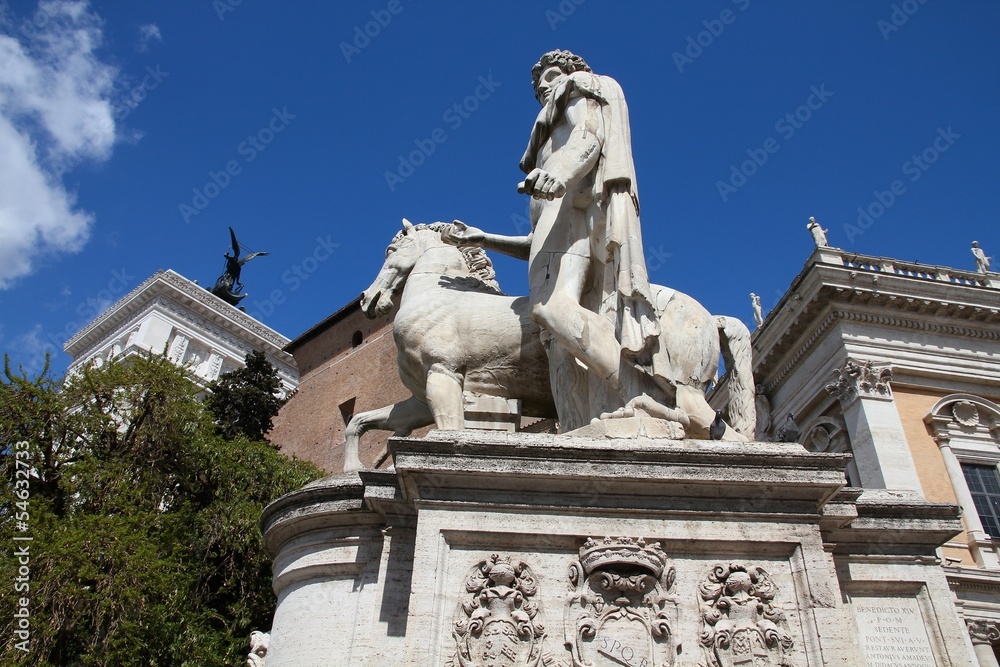 Capitoline Hill in Rome, Italy