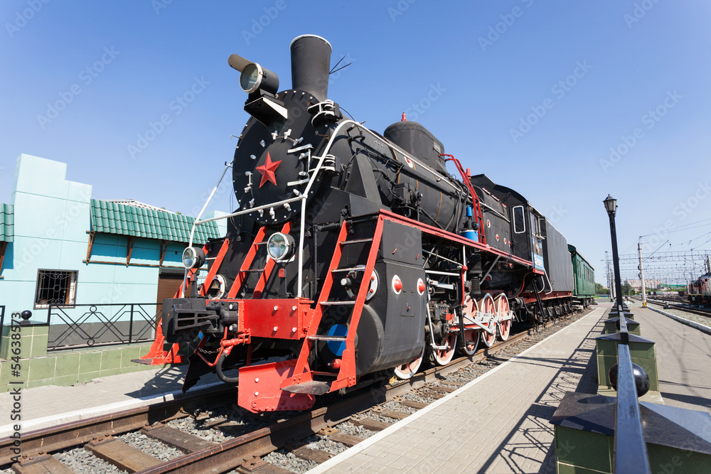 Obraz premium Steam train