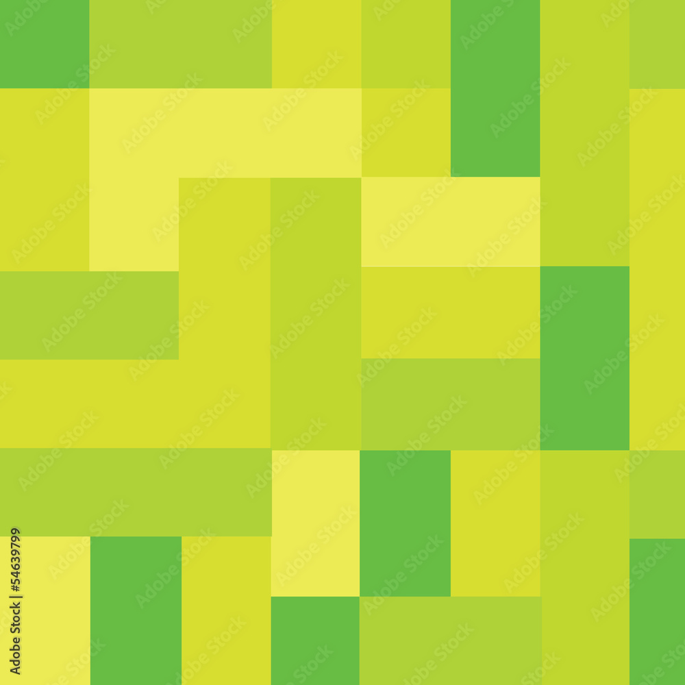 Obraz premium green squares