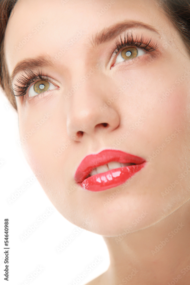Makeup.Professional Make-up. Lipgloss. Lipstick Makeup.Professional Make-up. Lipgloss. Lipstick