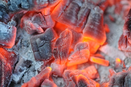 Red Hot Burning Coals