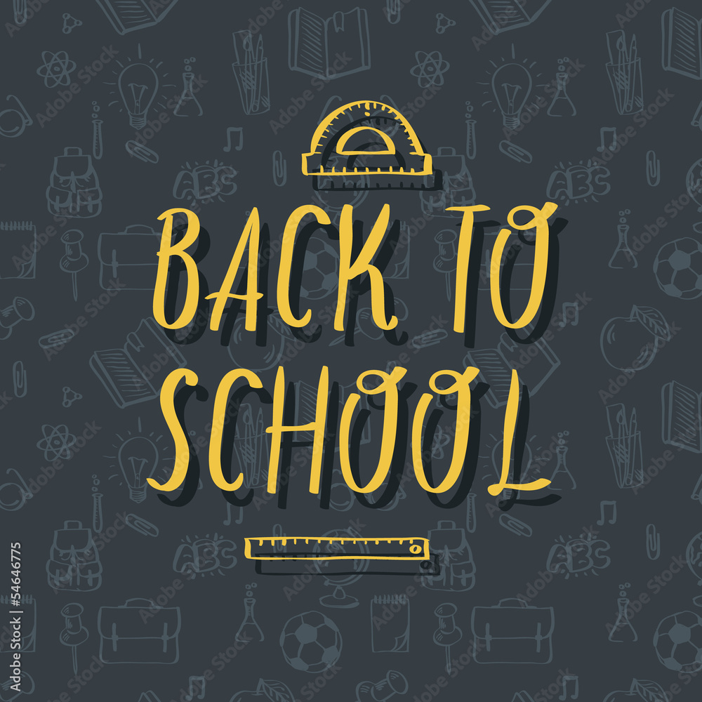 Back to school background, vector Eps10 illustration. Back to school background, vector Eps10 illustration.