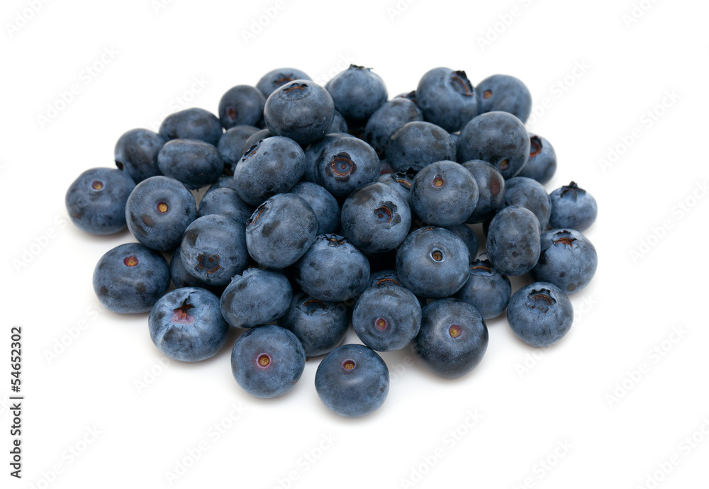 heap of blueberries isolated on white background heap of blueberries isolated on white background