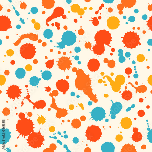 Grunge multicolor abstract seamless background