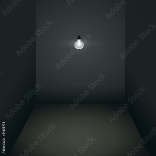 Gloomy room