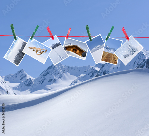 Winterurlaubsfotos