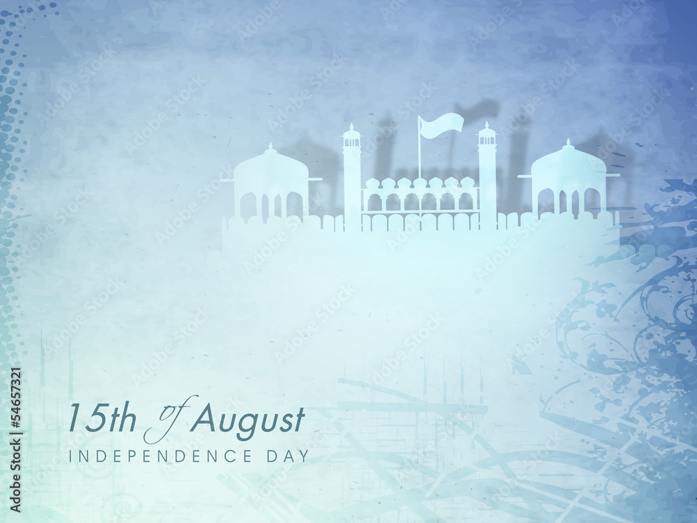15th August Indian Independence Day background.