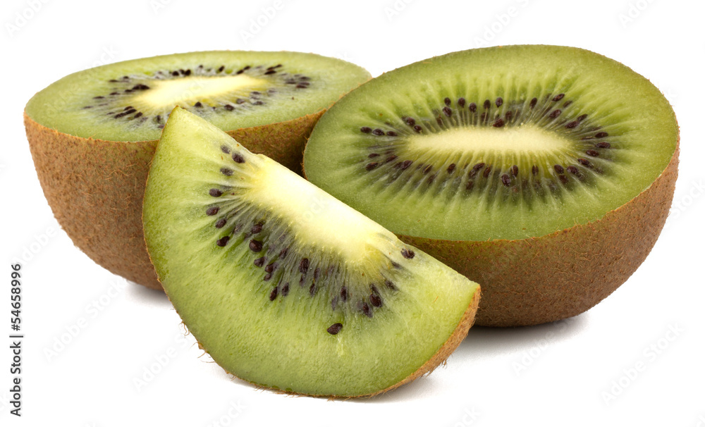 Fototapeta premium Kiwi fruit isolated on white background