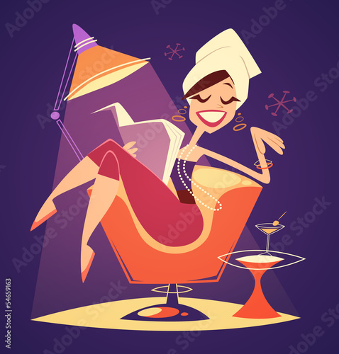 Woman in salon