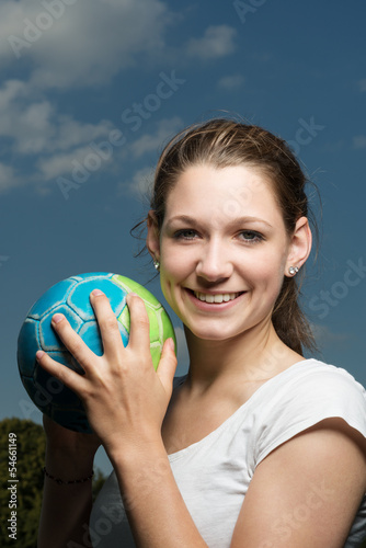 Handballerin