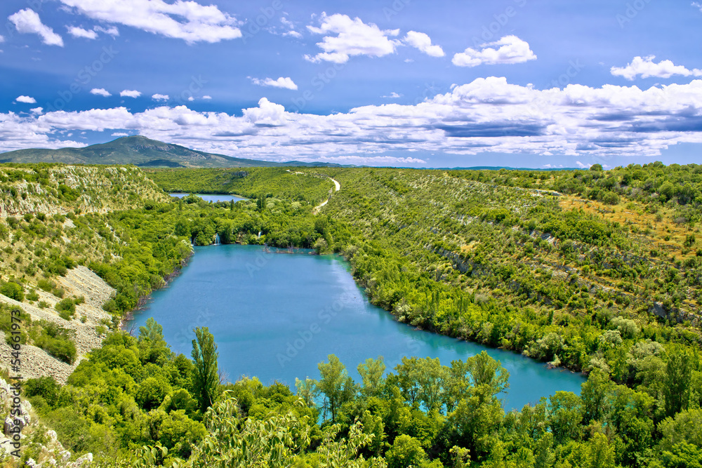 Krka river national park - Brljan lake