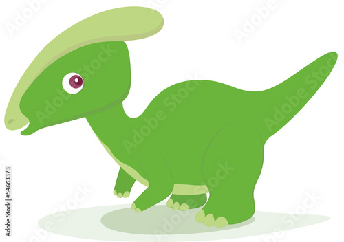 Dinosaur Parasaurolophus